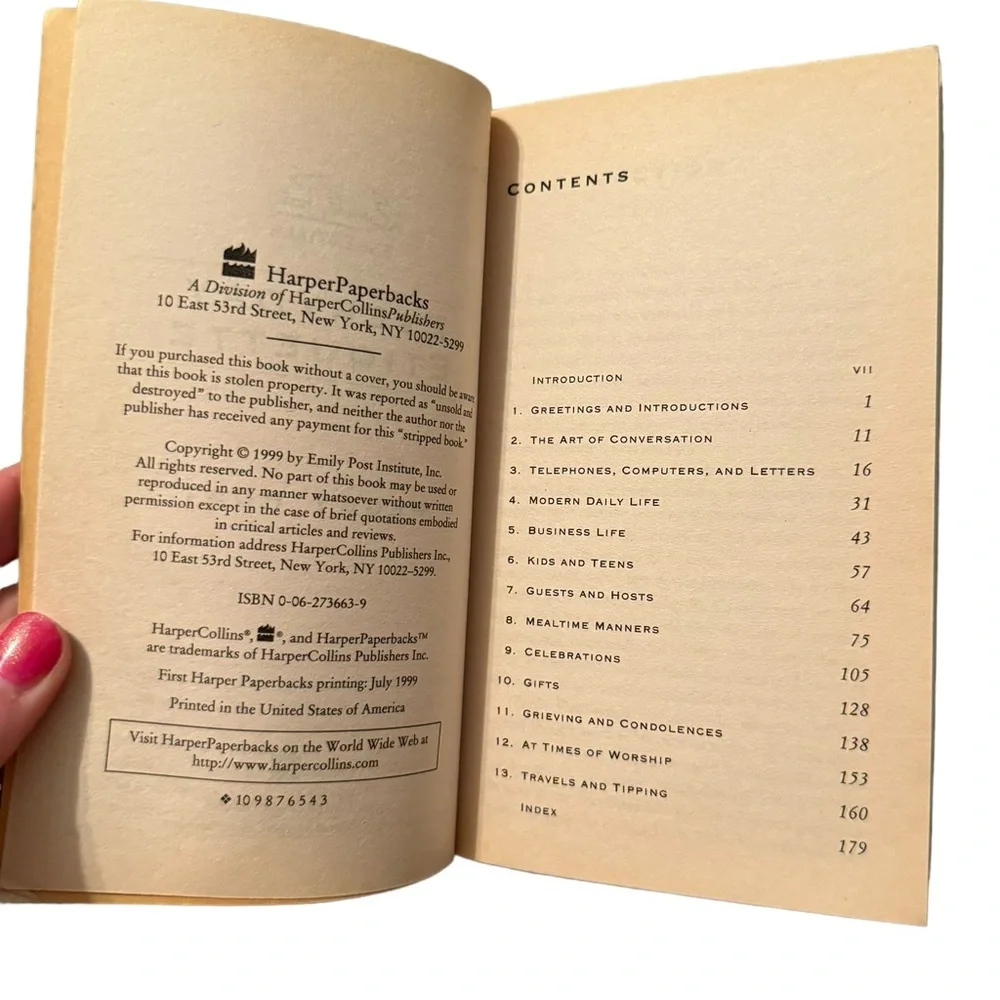 “Everyday Etiquette: Practical Advice For Social Situations…,” By Peggy Post.